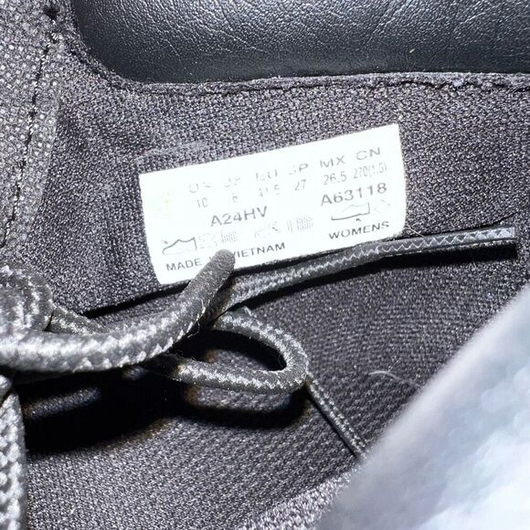 Timberland High Top Sneaker Black Numbuck Suede Leather Londyn 10 Non Slip 10 - Picture 11 of 12